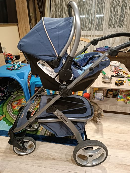 Продавам Бебешка Количка Up & Down 2в1 + кошница 0-13кг