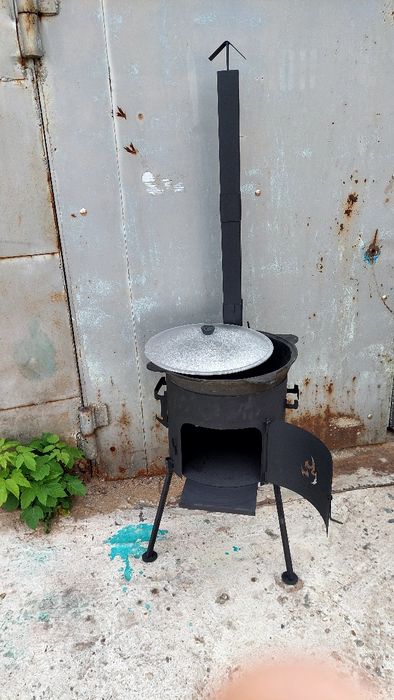 печь  для казана.можно с казаном