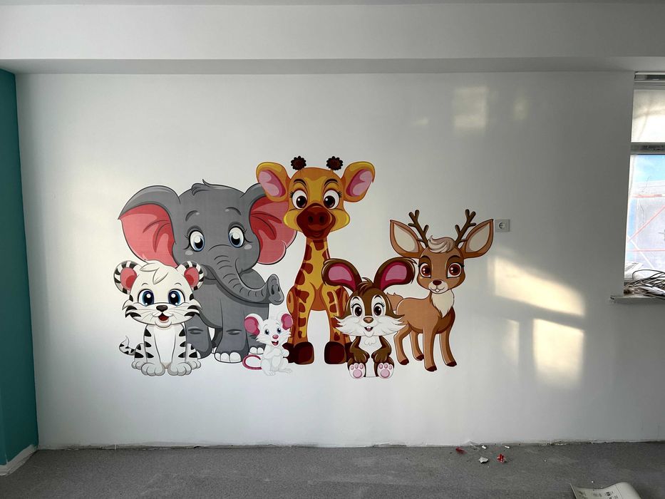 Картины роспись стен по доступной цене