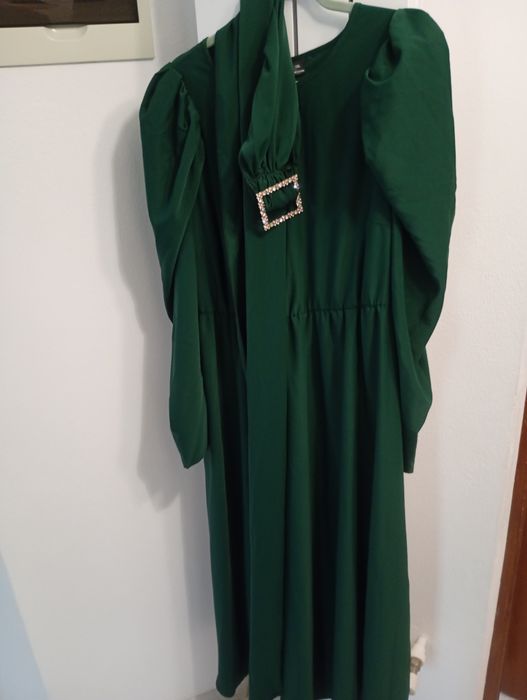 Rochie  verde noua XL