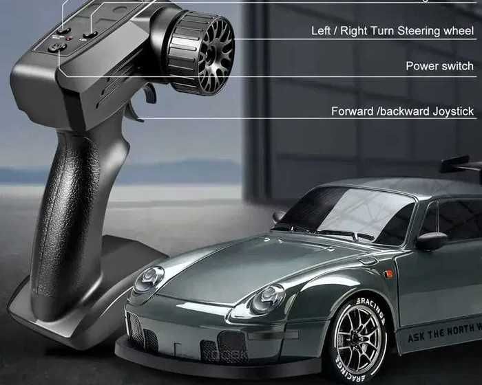 RC Дрифт Количка с Дистанционно Управление Porsche 993 ТОП ЦЕНА