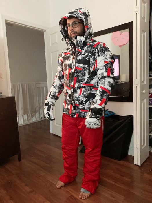 Куртка костюм штаны комбенизон спортивная лыжи сноуборд горнолыжный