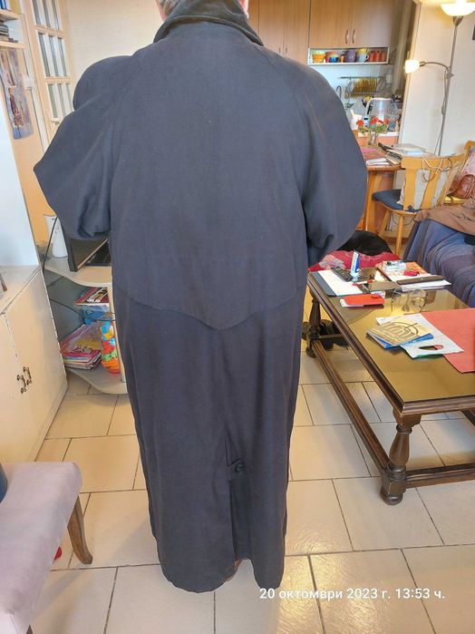 Палто дамско черно