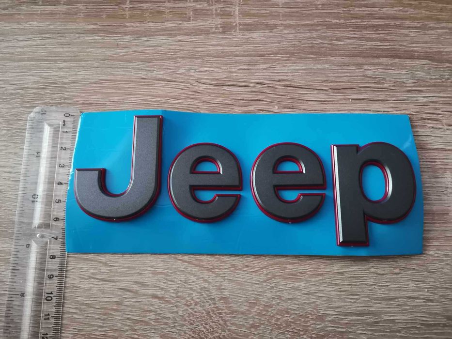 черни надписи Jeep/Джийп голям размер