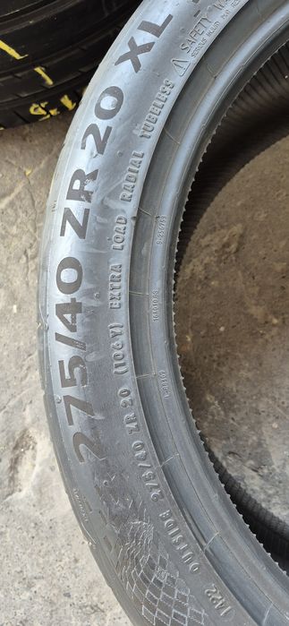 4 anvelope vara,fata Continental 275/40/20,spate Michelin 315/35/20.Pretul este pe bucata.