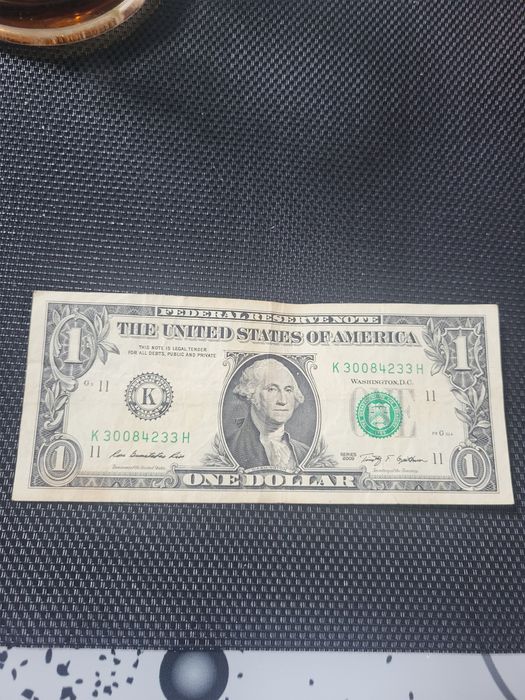 Bacnote 1 dolar .