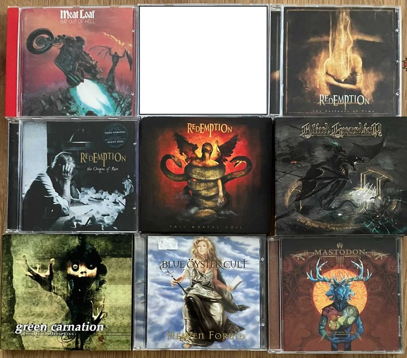 Рок, метъл, готик оригинални дискове CD metal 1. НАМАЛЕНИ ЦЕНИ.