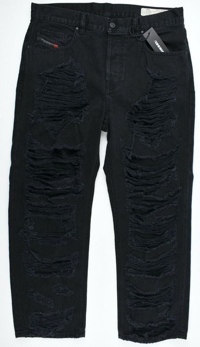 Diesel Aryel Straight Leg Jeans  Distressed W30L32
W30L3