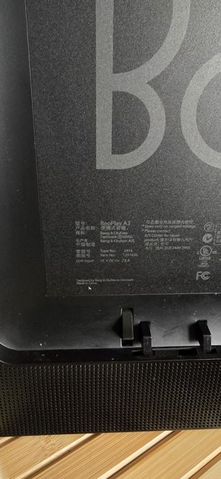 Bang Olufsen BeoPlay A3 + Ipad gen 3 WiFi