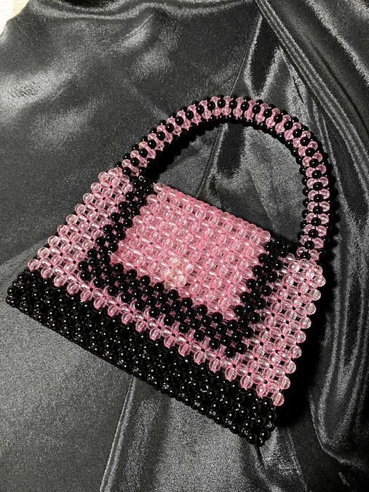 Geanta margele HANDMADE