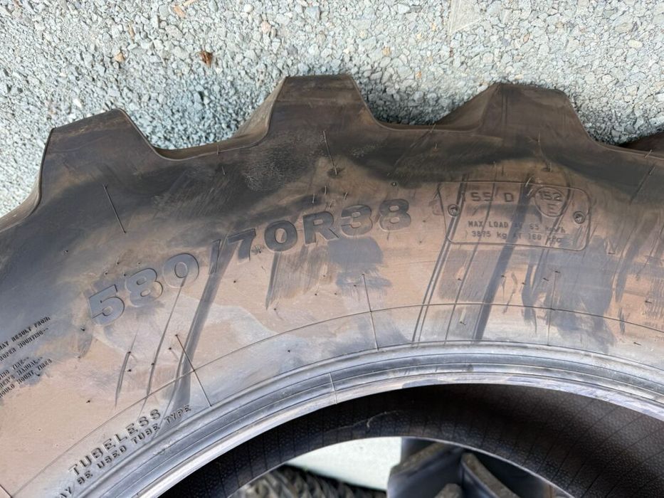 ANVELOPA 580/70 R38 BRIDGESTONE 155D VX-R TRACTOR TL  Cauciucuri tractor, Fiat, Case, Fendt, John Deere, New Holland, Massey Ferguson, UTB   Cauciucur