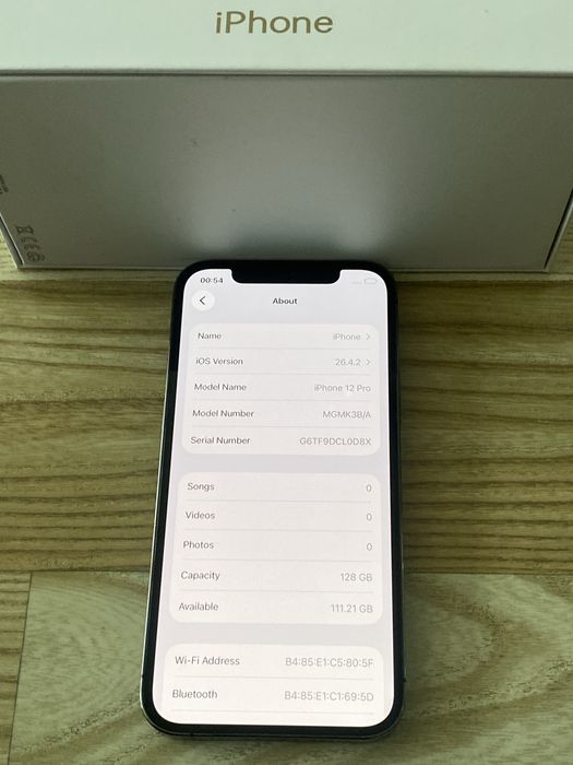 iPhone 12 PRO , ca NOU , 128 GB , 93% Bateria