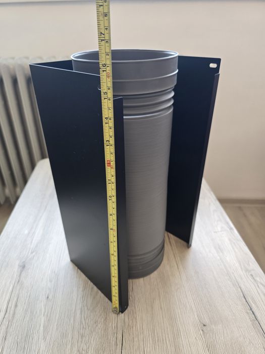 Furtun si masca hota Heinner DCH-650RGBK