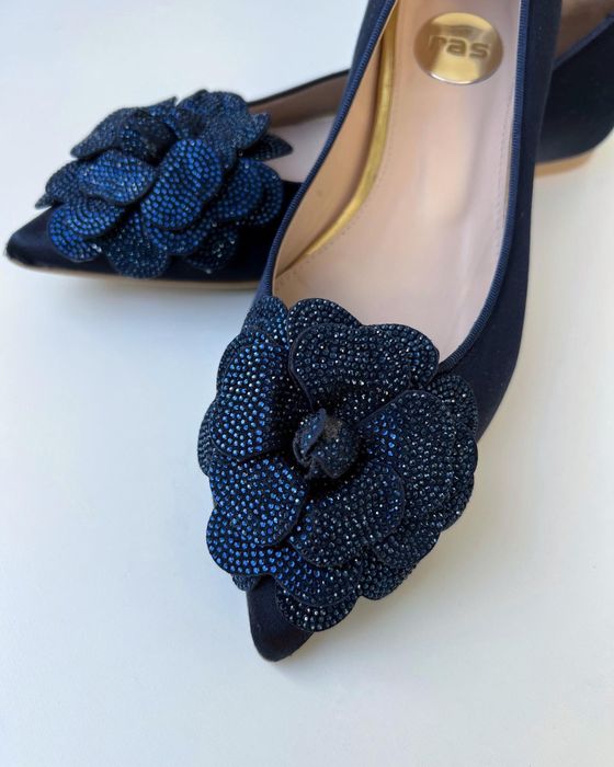 Тъмносини балеринки RAS