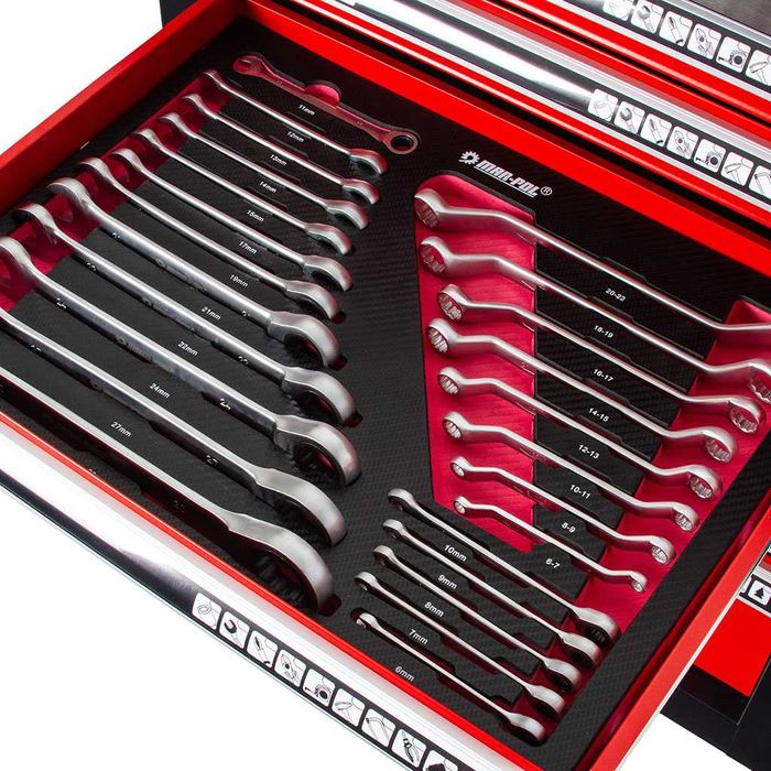 Dulap atelier 7 sertare echipat 263 scule