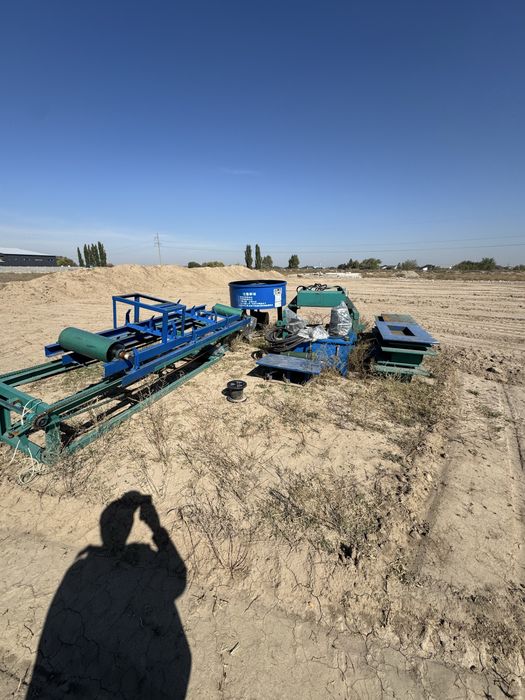 Станок для производства брусчатки и сплитерных блоков