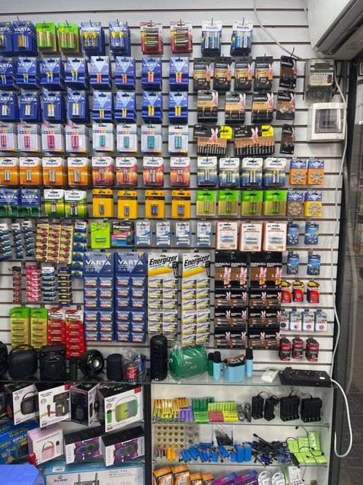 Батарейки широком асортимент