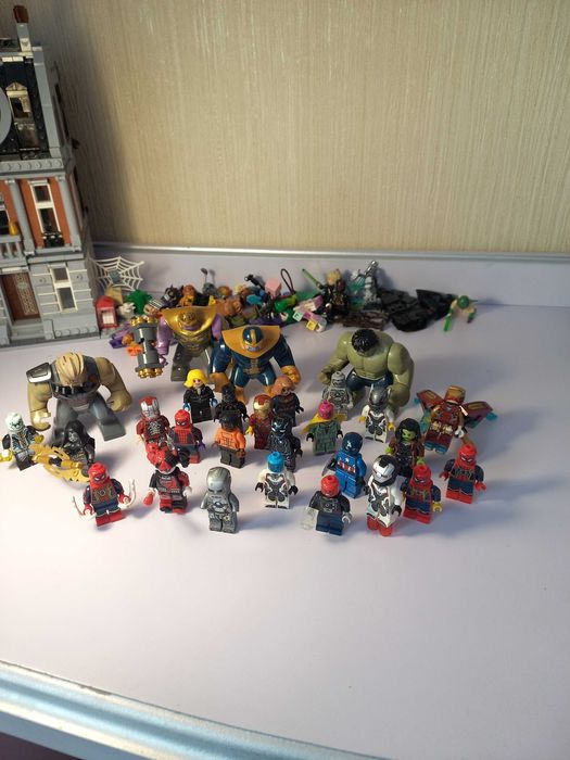 Лего минифигурки марвел китайские