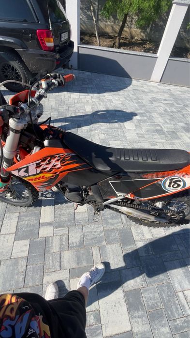 Vand ktm 125 2t exc