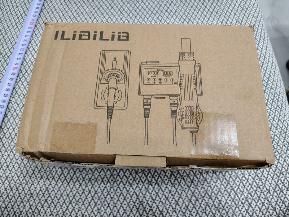 Statie lipit si suflanta aer cald