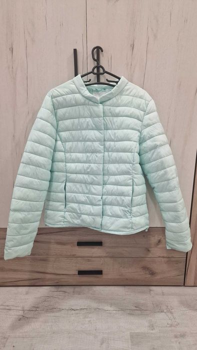 S/M  AMISU Дамско яке цвят мента