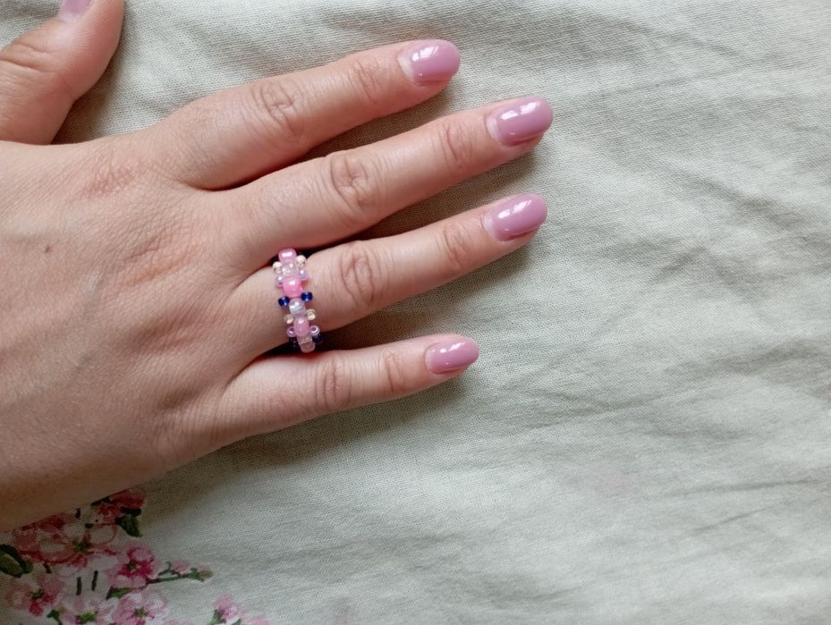 Колечки из бисера