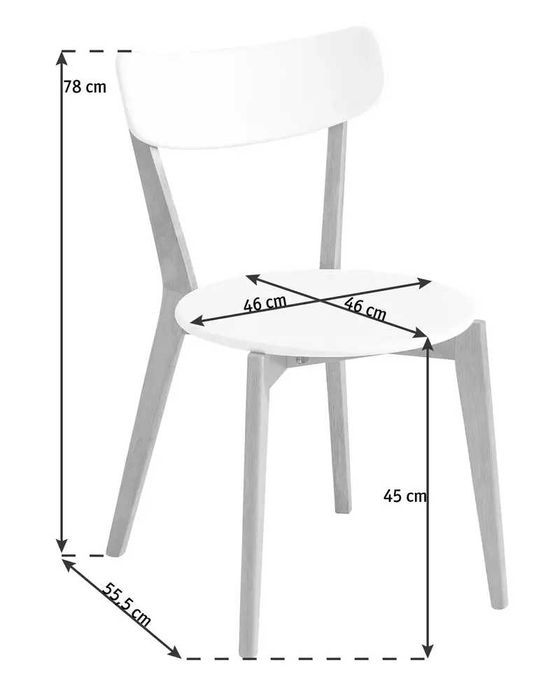 РАЗЧИСТВАМЕ Склада Тотална Разпродажба стол RALF/AREIA