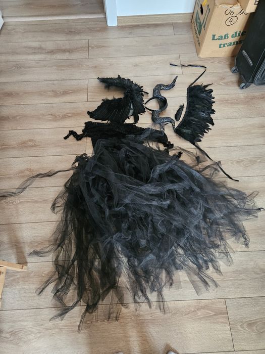 Costum Maleficent Halloween mar 136