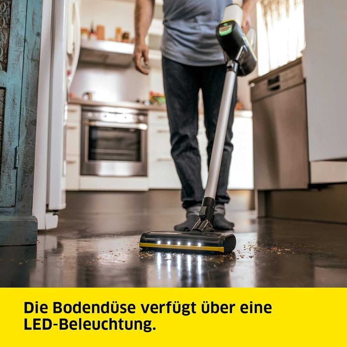 ПРОМО Нова 2г Гаранция Мощна Безкабелна Вертикална Прахосмукачка Karcher VC 6, 1.198-670.0, HEPA