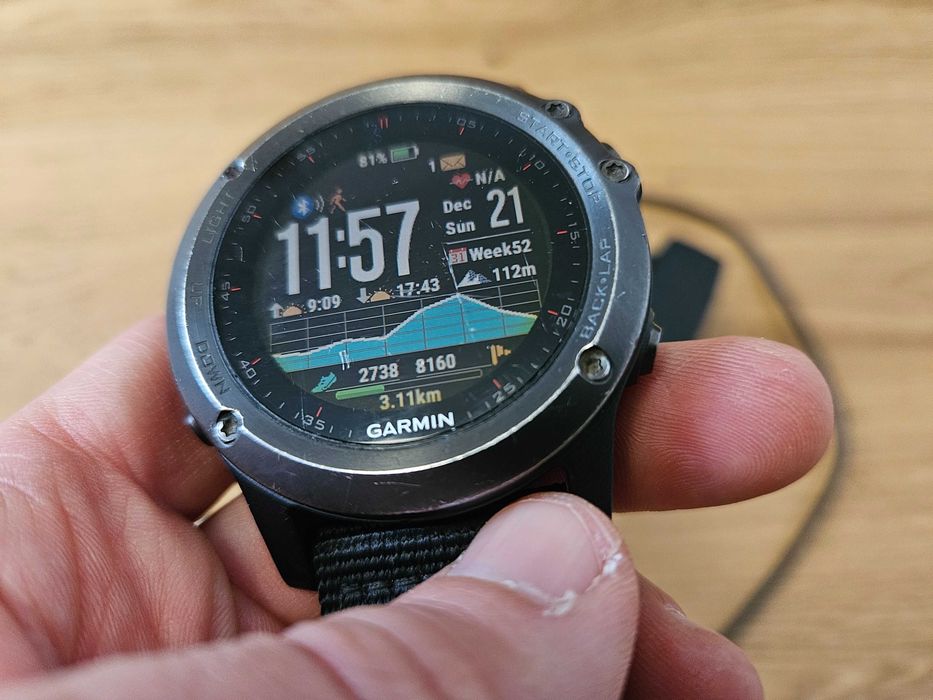 Garmin Fenix 3 - stare buna, bateria OK