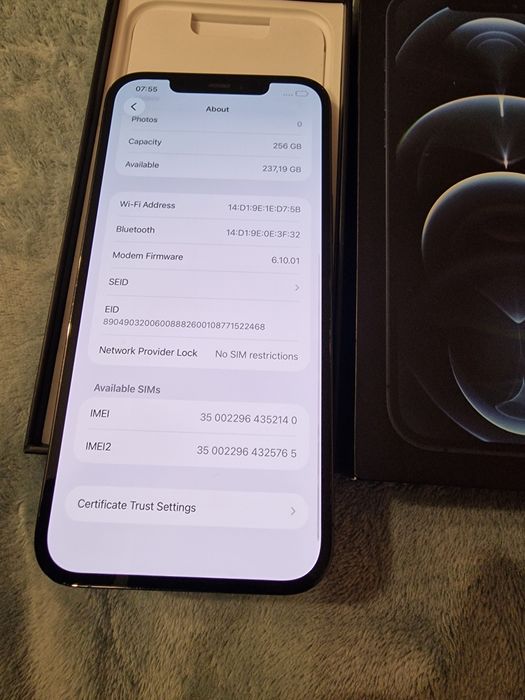 Iphone 12 Pro Max 256GB Impecabil