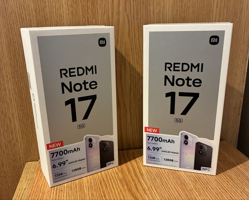 redmi note 17 5g celestial purple Nou cu husa si folie la cutie