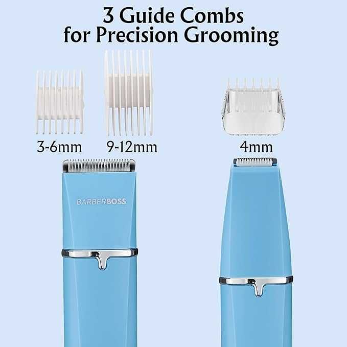 Мъжки тример за брада BarberBoss All-in-One R-6053