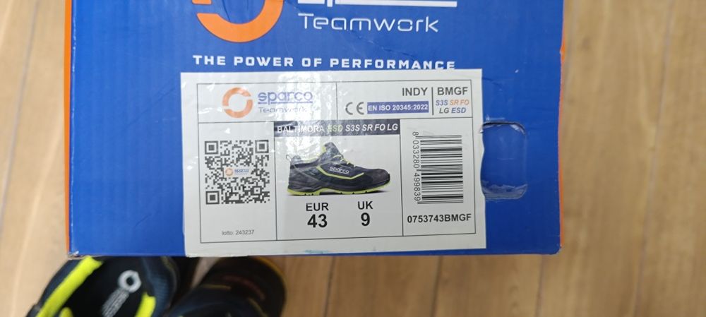 Работни обувки SPARCO INDY