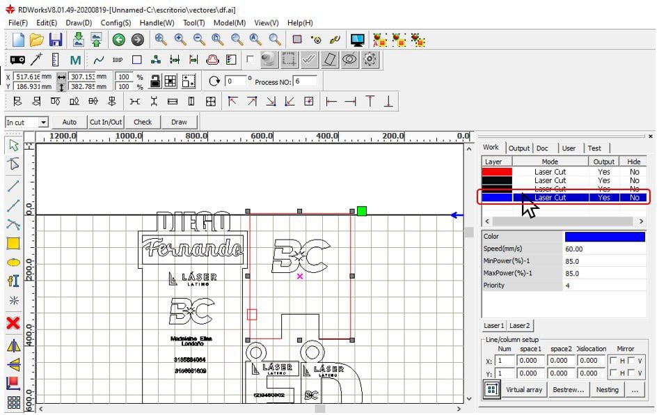lazer stanok remont qilamiz, rd works corel draw