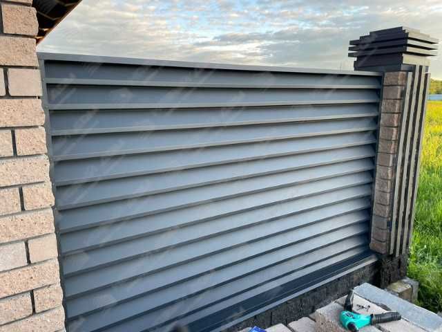 Забор жалюзи еврозабор