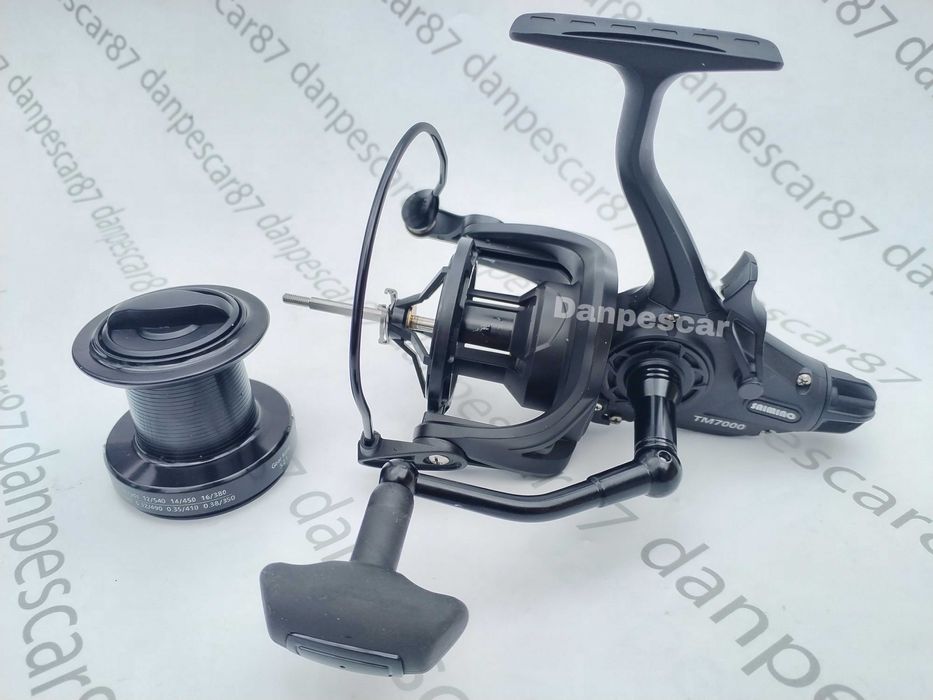 Mulineta SAIMINO TM7000 Long Cast pentru crap Capacitate: 0,32mm/490m