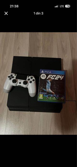 Ps4 cu fc24 si manetă