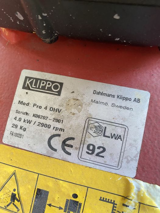 Косачка Klippo :Pro 4 OHV