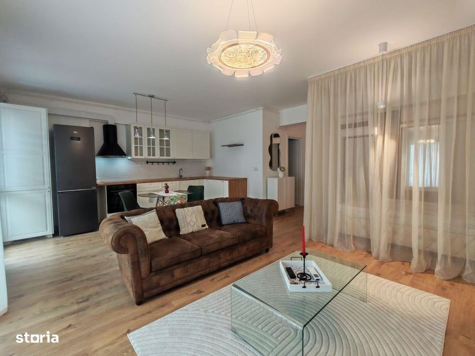 Garsonieră 50 mp | Pipera, rond OMV | Bloc nou | Balcon