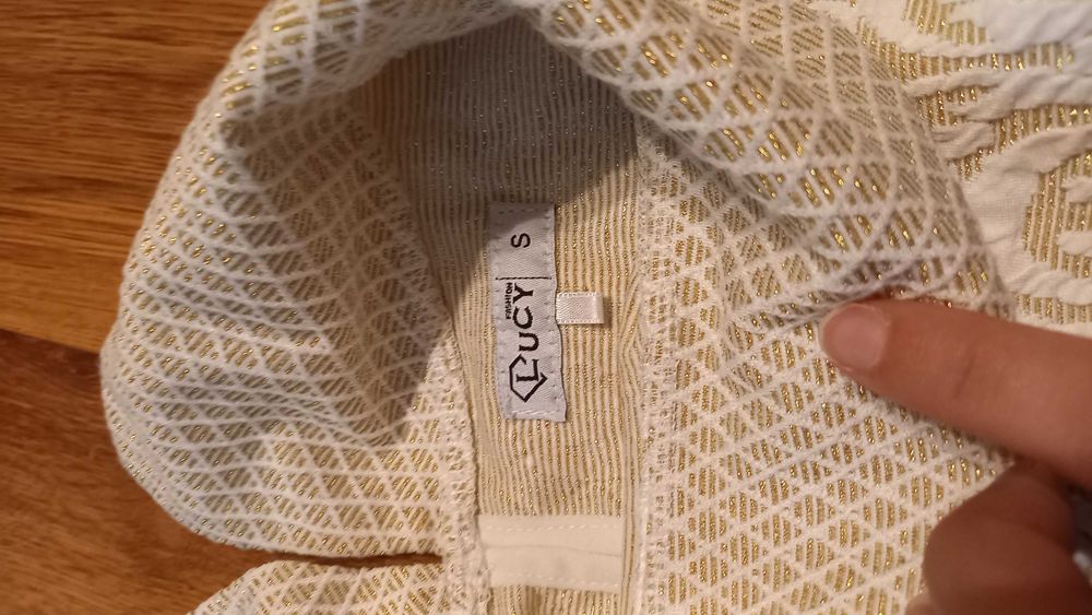 Дамска блуза Lucy с бляскави нишки