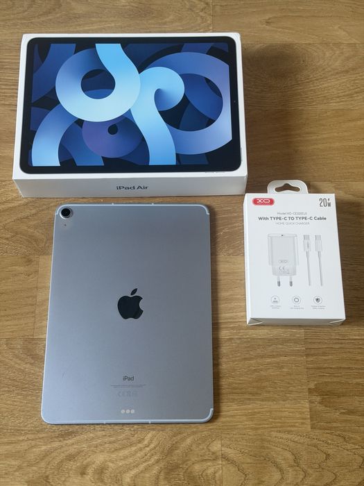 Tableta Apple iPad Air 2020 Albastru 64GB WiFI si Cellular