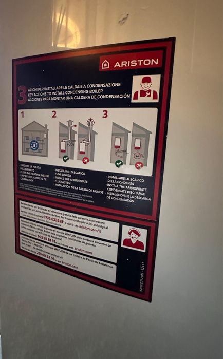 Centrala termica pe gaz in condensare Ariston HS Premium, 24kW