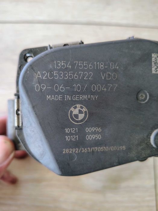 BMW N53 дроселова клапа 13547556118 E60 E90 F10 3.0i