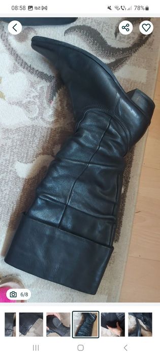 Cizme piele naturala dama36