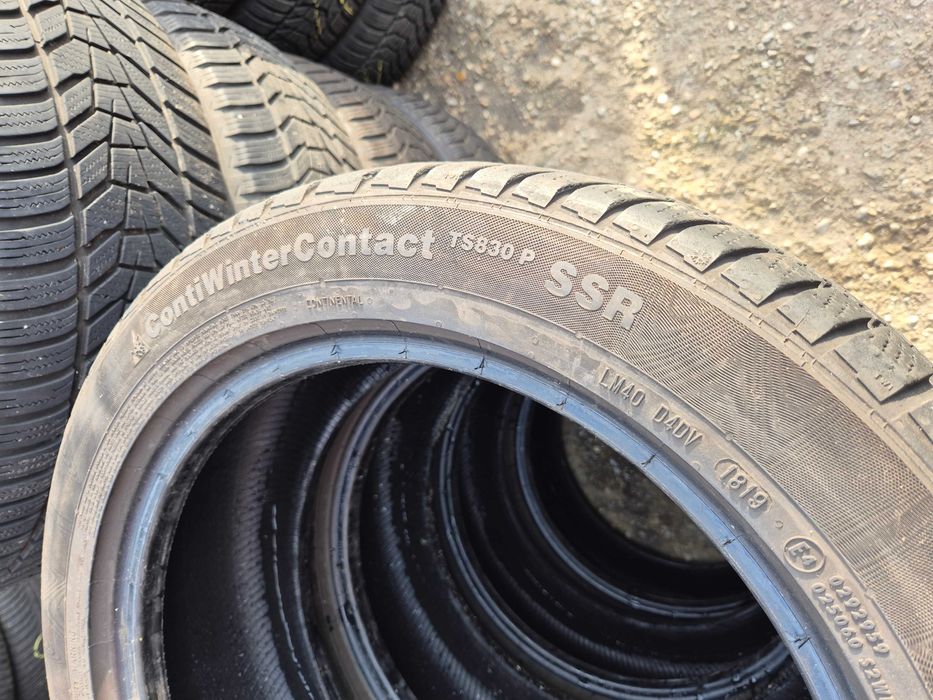 4 Anvelope de IARNA - 225/50/17 Continental Stare F BUNA DOT 2019 RFT