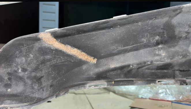 Бампер передний на Камри 70