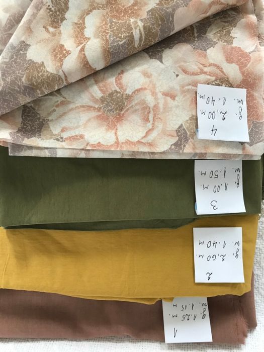 Летни, памучни, вълнени платове - прибавени нови