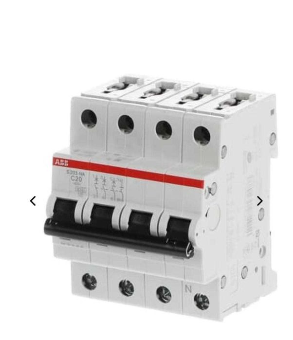 ABB Automatic 3P+N C20 S203-C20NA -