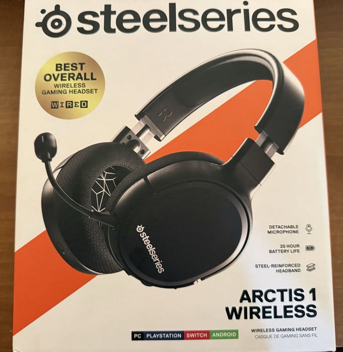 Слушалки steelseries arctis 1 wireless